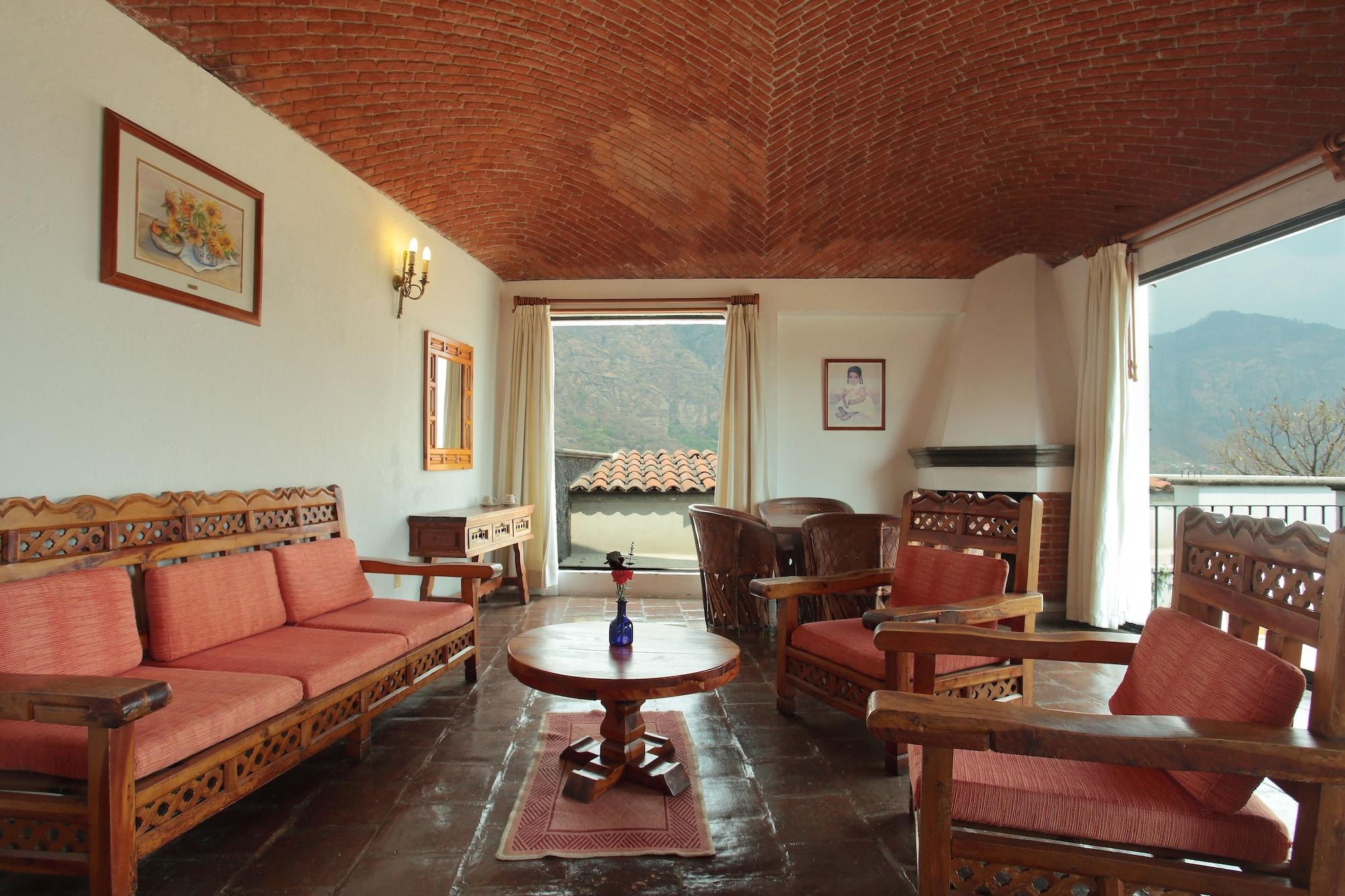 Posada Del Tepozteco - Hotel & Gallery Tepoztlán Dış mekan fotoğraf